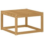 vidaXL Ensemble de canapés d'extérieur 7 pc Blanc et noir