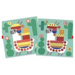 coffret creatif mosaique et gommettes 4 ans