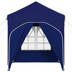vidaXL Tente de fête pop-up 192 x 192 x 245 cm Bleu