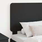 vidaXL Tête de lit Chêne noir 80 cm Bois d'ingénierie