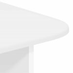 vidaXL Table basse Blanc 93 x 53 x 33 cm Bois d'ingénierie