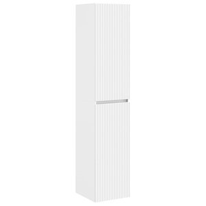 vidaXL Cabinet de Salle de Bain Mural Blanc 33 x 34 5 x 160 cm