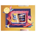 coffret creatif Cadre 3D Papier Les Sardines