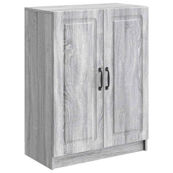 vidaXL Buffet Sonoma gris 66 x 34 5 x 87 cm Bois d'ingénierie