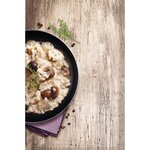 Tefal cuillère à risotto ingenio - bois hêtre et silicone platinium - 32 cm