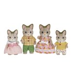 Sylvanian families - 5180 - la famille chat tigré