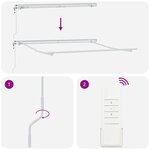 vidaXL Auvent rétractable automatique marron 300x250 cm