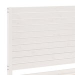 vidaXL Cadre de lit extra long sans matelas 90x220 cm bois massif
