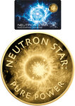Monnaie NEUTRON STAR Fascinating Universe 1/1000 Oz Medaille Or (PRÉCOMMANDE)