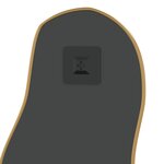 vidaXL Miroir mural Doré 100x45 cm