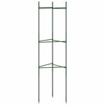 vidaXL Cages à tomates 6 Pièces 116 cm acier et PP
