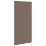 vidaXL Store enrouleur occultant café 100x210cm largeur du tissu
