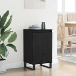 vidaXL Buffet Chêne noir 40 x 35 x 70 cm Bois d'ingénierie