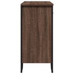 vidaXL Buffet chêne marron 79 5x35 5x74 5 cm bois d'ingénierie