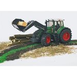 BRUDER - Tracteur FENDT 936 Vario avec fourche - 44,5 cm