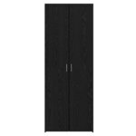 vidaXL Haut Armoire Chêne noir 70 x 42.5 x 185 cm Bois d'ingénierie