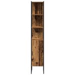 vidaXL Ensemble de mobilier de salle de bain 3 Pièces Bois ancien