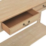vidaXL Table console 110x35x80 cm Bois
