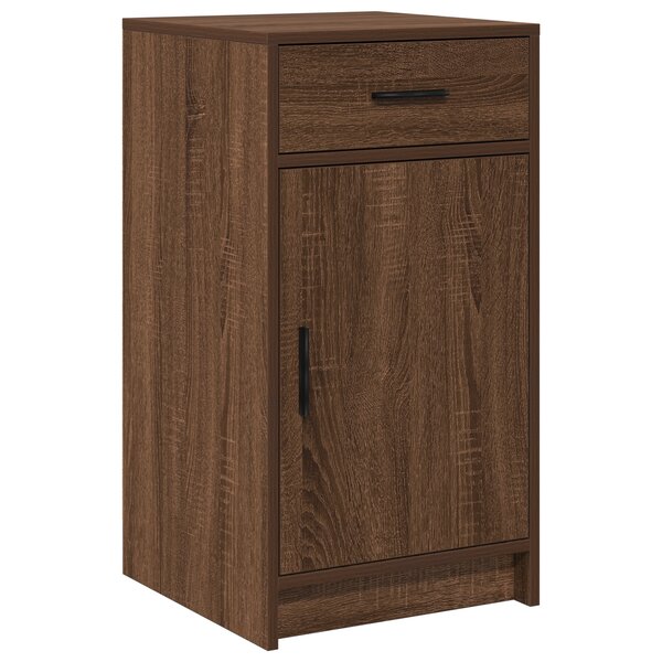 Buffet vidaXL Marron Chêne 40x41x75 cm Bois d'ingénierie