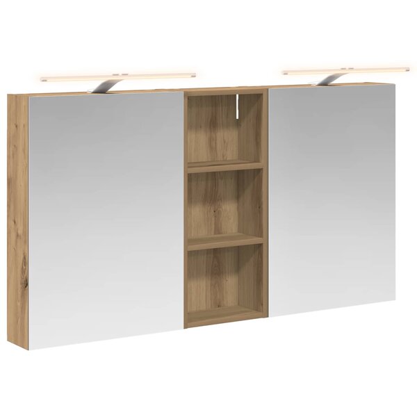 vidaXL Ensemble de Meubles de Salle de Bain 3 Pièces 130 x 14 5 x 70 cm