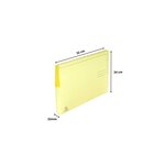 Paquet De 50 Chemises Poche Super 210 - 24 5x32 5cm - Canari - X 3 - Exacompta