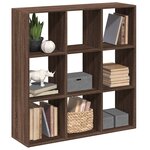 vidaXL Étagère séparatrice de pièce chêne marron 102x29x103 5 cm