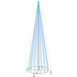 vidaXL Arbre de Noël cône 1134 LED Bleues 230x800 cm