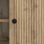 vidaXL Meuble TV 150 x 31 x 50 cm Chêne artisanal Bois d’ingénierie