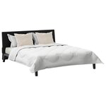 vidaXL Couette avec oreiller 3 Pièces Blanc Microfibre