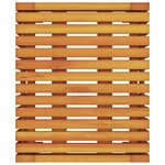 vidaXL Table d'appoint Huile Naturelle 43 x 36 x 40 cm