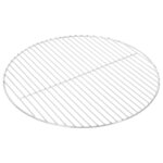 vidaXL Grille de barbecue ronde Ø50 cm acier inoxydable 304