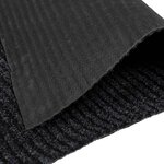 vidaXL Tapis Couloir Anthracite 80 x 200 cm tissu