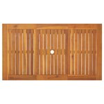 vidaXL Ensemble de salle à manger pour jardin 7 Pièces Beige
