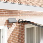 vidaXL Auvent Rétractable Blanc 300 x 250 cm tissu