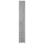 vidaXL Armoire de bain sonoma gris 25x26 5x170 cm bois d'ingénierie