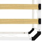 vidaXL Cadre de lit Blanc Métal 200 x 200 cm
