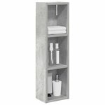vidaXL Armoire murale de salle de bain Gris Béton 20 x 14 x 70 cm