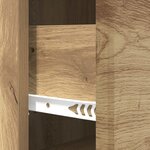 vidaXL Armoire à tiroirs Chêne artisanal 66 x 34 5 x 90 cm