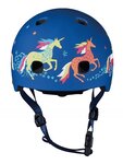 Casque Velo et Trottinette Licorne boucle magnétique lumière LED intégrée  Taille M