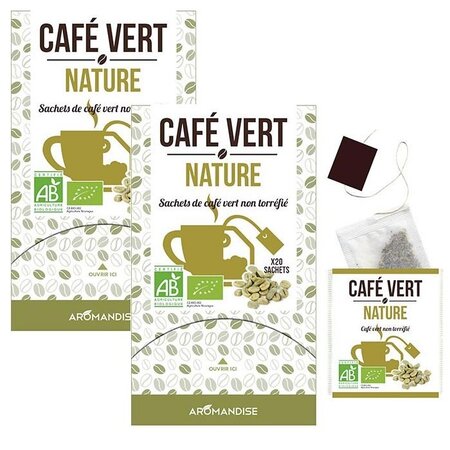 Café vert nature - 36 sachets