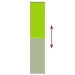 vidaXL Store enrouleur occultant largeur du tissu 55 7 cm polyester