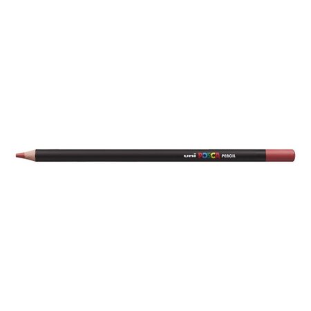 Crayon de couleur posca pencil kpe200 rf rouge foncé x 6 posca