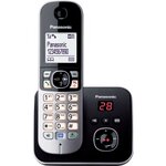 Panasonic KX-TG6821 Téléphone Sans Fil Répondeur Noir