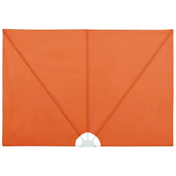 vidaXL Auvent latéral pliable de terrasse Terre cuite 240 x 160 cm