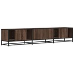 vidaXL Meuble TV chêne marron 210x35x41 cm bois d'ingénierie
