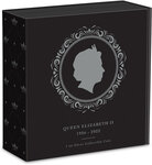 Monnaie en argent 2 dollars g 31.1 (1 oz) millésime 2022 queen elizabeth ii