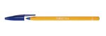 Stylo bille ORANGE Pointe Fine 0 7mm Encre Bleue BIC