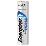 Blister de 2 Piles Ultimate Lithium L91 AA Mignon LR6 1 5V ENERGIZER