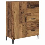 vidaXL Buffet Bois ancien 69 5 x 34 x 90 cm Bois d'ingénierie