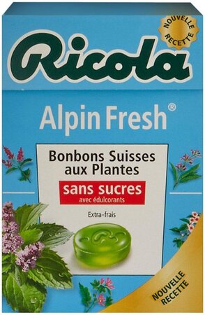 Ricola Alpin Fresh (lot économique de 6 boîtes)